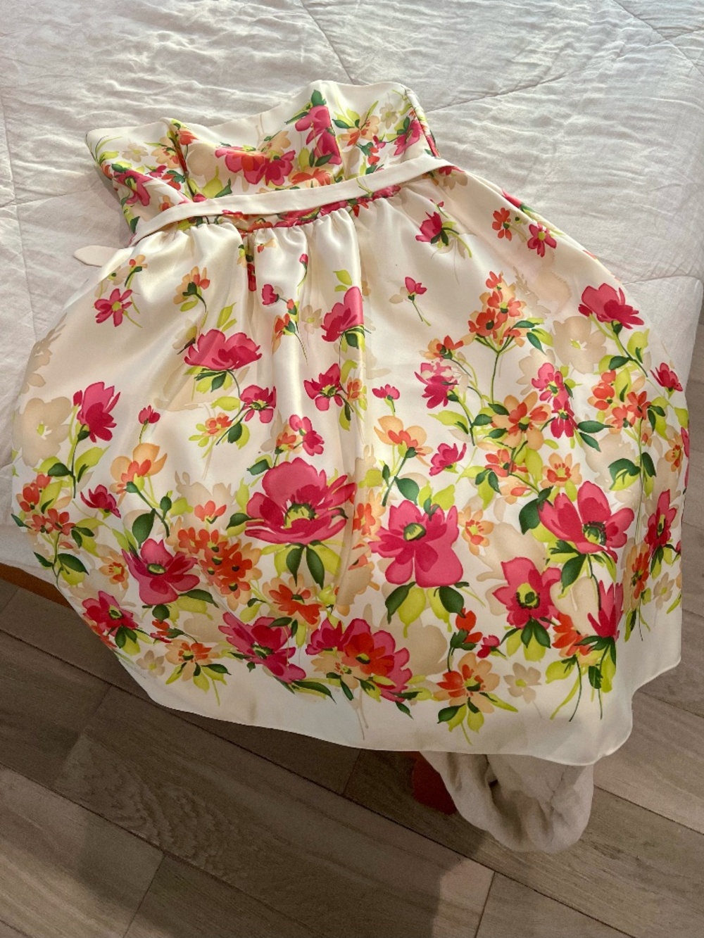 After Six, BEAUTIFUL Silky floral dress, with POCKETS, Size 8